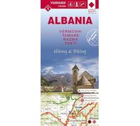 Albania - Vermoshi / Tamare / Razma / Thethi (1): Karte 1: Vermoshi - Tamare - Razma - Thethi (Albania hiking & biking tourguide)