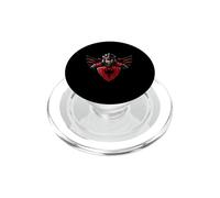 Albanian Balkan Eagle Balkan Gamer PopSockets PopGrip for MagSafe