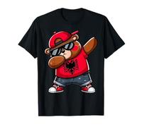Albanian Bear Albania Dabbing Dab Boys Kids 2024 T-Shirt