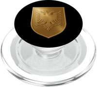 Albanian eagle - Albania coat of arms - Albanian flag PopSockets PopGrip for MagSafe