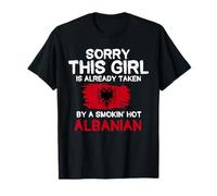 Albanian Eagle Albania Shqip Shqiponja Albania Flag T-Shirt