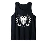 Albanian Flag - Albania Coat of arms - Shqiperia Tank Top