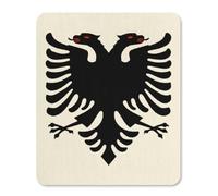Albanian Flag Non-Slip Mouse Pads Vertical Desk Mat Rubber Gaming Mousepad for Computer Laptop Gamer 25 * 30cm