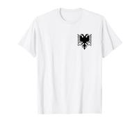 Albanian Flag Shqip Shqiponja Albanian Eagle Albania T-Shirt