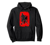 Albanian Flag Silhouette Albania Pride Sports Lover Pullover Hoodie