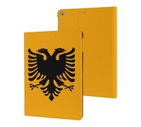 Albanian Flag Slim Tablet Cases Compatible with iPad Series Without Pencil Holder Protective Cover Compatible with ipad 2017/2018/Air1/Air2 (9.7in)