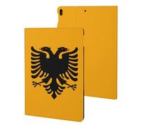Albanian Flag Slim Tablet Cases Compatible with iPad Series Without Pencil Holder Protective Cover Compatible with ipad Pro/ipad Air3(10.5in)