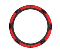 Albanian Flag Steering Wheel Cover New Car Decoration Car Accessories Cloth Steering Wheel Cover Car Truck Steering Wheel Cover 15 In