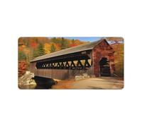 Albany Covered Bridge Keyboard Mat Large Gaming Mouse Pad, Anti-Slip Desk Mat for Desktop Desk Work/Home Writing Mat 11.8 * 23.6 Inches