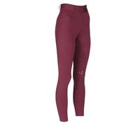 Aubrion Womens/Ladies Albany Horse Riding Tights - Black Cherry - L - Black Cherry