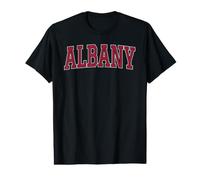 Albany Missouri Souvenir Red Text Sport Competition Value Graphic T-Shirt