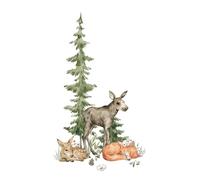 Albany Mural Forest Friends Large 365009