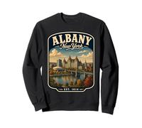 Albany New York Vacation moving to Albany Family Trip Sweatshirt