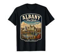 Albany New York Vacation Moving to Albany Family Trip Value Graphic T-Shirt