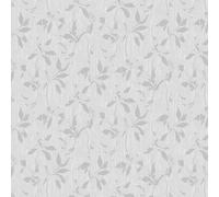Muriva Hudson Leaf Trail Grey Wallpaper 220302