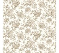 Fine Decor FD43611 Isabella Floral Wallpaper Roll, Natural