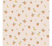 Holden Decor Tutti Fruity Soft Coral/Orange Wallpaper 10m x 53cm, Multi