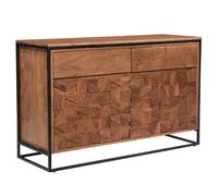 albany wooden sideboard with 2 drawers 2 doors in natural