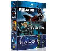 Albator, Corsaire De L'espace + Appleseed Ex Machina + Halo Legends (coffret Animation Japonaise) [Blu-ray]