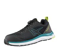 ALBATROS AER55 Impulse QL Low Safety Shoe Work Shoes S1P ESD HRO SRC Fibreglass Cap Penetration Protection Metal Free Non-Slip Heat Resistant Unisex, Blue black, 11 UK