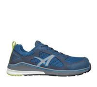 Albatros AER58 Low Work Shoes Safety Shoes S1P ESD HRO SRC Fibreglass Cap Breathable Non-Slip Metal Free Men, blue, 10 UK
