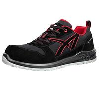 ALBATROS Clifton Low Safety Shoe Size 8.5 Black Red