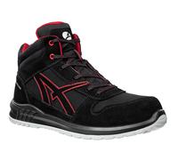 Albatros Clifton Mid S3 Safety Boots Black/Red UK7 Colour: Black/Red, UK7 - EU41 - US8