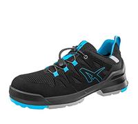 ALBATROS Fastpack Low S1PL ESD FO SR Unisex Safety Shoes Non-Slip Metal Free Vegan Fibreglass Cap Work Shoes, black blue, 13.5 UK