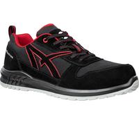 Albatros Freizeit- / Berufsschuh Clifton St Low O2 ESD SRC Schwarz/Rot