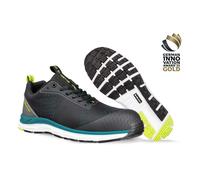 Albatros Safety Shoes AER55 IMPULSE LOW Black Blue S1P ESD HRO SRA Work Trainer