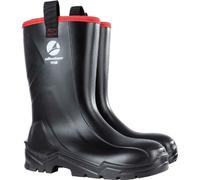 Albatros Sicherheitsschuhe Titan Rigger S5 CI SRC PU-Stiefel Schwarz
