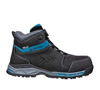 ALBATROS Tofane Black QL CTX MID S3 WR ESD HRO SRC Fibreglass Cap Heat Resistant Non-Slip Penetration Protection Men, black blue, 9 UK