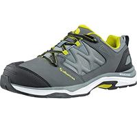 ALBATROS ULTRATRAIL Low Work Shoe Safety Shoe S3 ESD HRO SRC Fibreglass Cap ESD Penetration Protection Non-Slip Heat Resistant Metal-Free Unisex, Gray, 11 UK