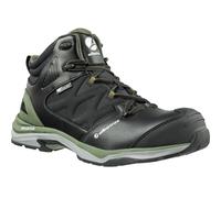 Albatros Ultratrail Olive Ctx Mid Black/Olive Trainers Safety Leather+Textile S3