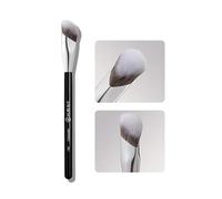 Albeaut Concealer Brush Under Eye, Finger-tip Bristle for Under Eye Dark Circle, Work With Liquid Cream Concealer/Brightener/Color Corrector(193 Concealer Brush Black)