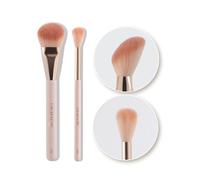Albeaut Face Brush for Blush, Bronzer, and Contour Highlighter Makeup Brush Set for Flawless Face Makeup Application - Vegan & Cruelty-Free (Face Brush + Blender)