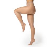 alber's SILHOUETTE CURVY - 4 x Women's Shaping Tights 20 DEN, Nude, L