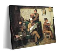Albêrt Ankêr-Old Man At Break Outstanding Works Poster Painting On Canvas Wall Art Scroll Picture Print Living Room Walls Decor Homes 24x36inch(60x90cm)