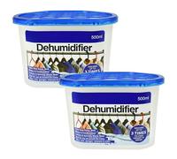 Albert Austin 500ml Dehumidifier Absorber Box Interior Disposable Dehumidifiers for Moisture Absorber Trap Condensation Remover Dehumidifying Damp Absorber Crystals Dehumidifier For Home Office (2)