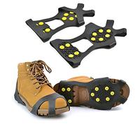 Albert Austin Anti Slip Shoe Cover | Ice Gribbers | Travel Snow Grips | Portable Overshoes Boots | Reusable Walk Traction | Jogging, Hiking, Climbing, Camping, HikingFishing, Running - (Extra Large)