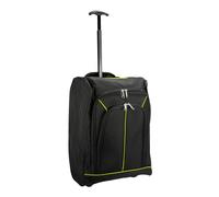 Albert Austin Cabin Luggage Bag Carry On Cabin Suitcase Waterproof 2 Wheel Lightweight Luggage Bag with Extendable Handle EasyJet Cabin Bag Approved Ryanair Cabin Bag Travel Trolley Bag (Green)