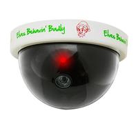 Albert Austin Dummy CCTV Camera Outdoor Christmas Elf Fake Security Camera with Flashing Light Battery Powered Good Children Behavior Elf Camera for Kids Easy to Install and Weather Resistant