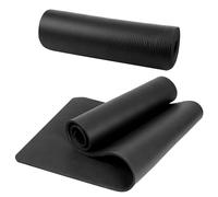 Albert Austin Exercise Yoga Mat High Density NBR Foam Fitness Mat for Women Men Waterproof and Anti Slip 10MM Pilates Mat Tear Resistant Exercise Mat Easy to Clean Padded Workout Mat for Home