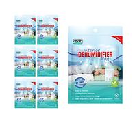 Albert Austin Interior Dehumidifier | Mould Mildew Remover | Damp And Condensation Absorber | Prevents Bad Odours | Ideal For Home Office Garage Bathroom Shoe Rack And Wardrobe (Pack of 6)