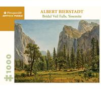 Albert Bierstadt Bridai Veil Falls Yosemite 1000-Piece Jigsaw Puzzle