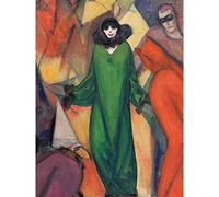 Albert Bloch The Green Domino Extra Large Wall Art Print Premium Canvas Mural