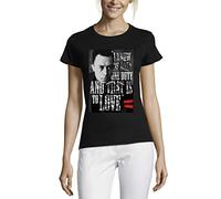 Albert Camus I Know of Only One Duty and That is to Love Crew Neck Cotton Women's T-Shirt Black