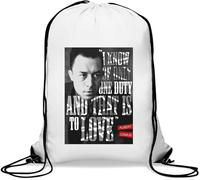 Albert Camus I Know of Only One Duty and That is to Love Gym Sack Casual Drawstring Bag White