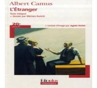 Albert Camus L'etranger Paperback Book in White Albert Camus White