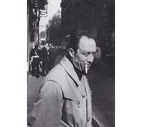 Albert Camus, Paris, 1957 - Miniature Poster With Black Card Frame